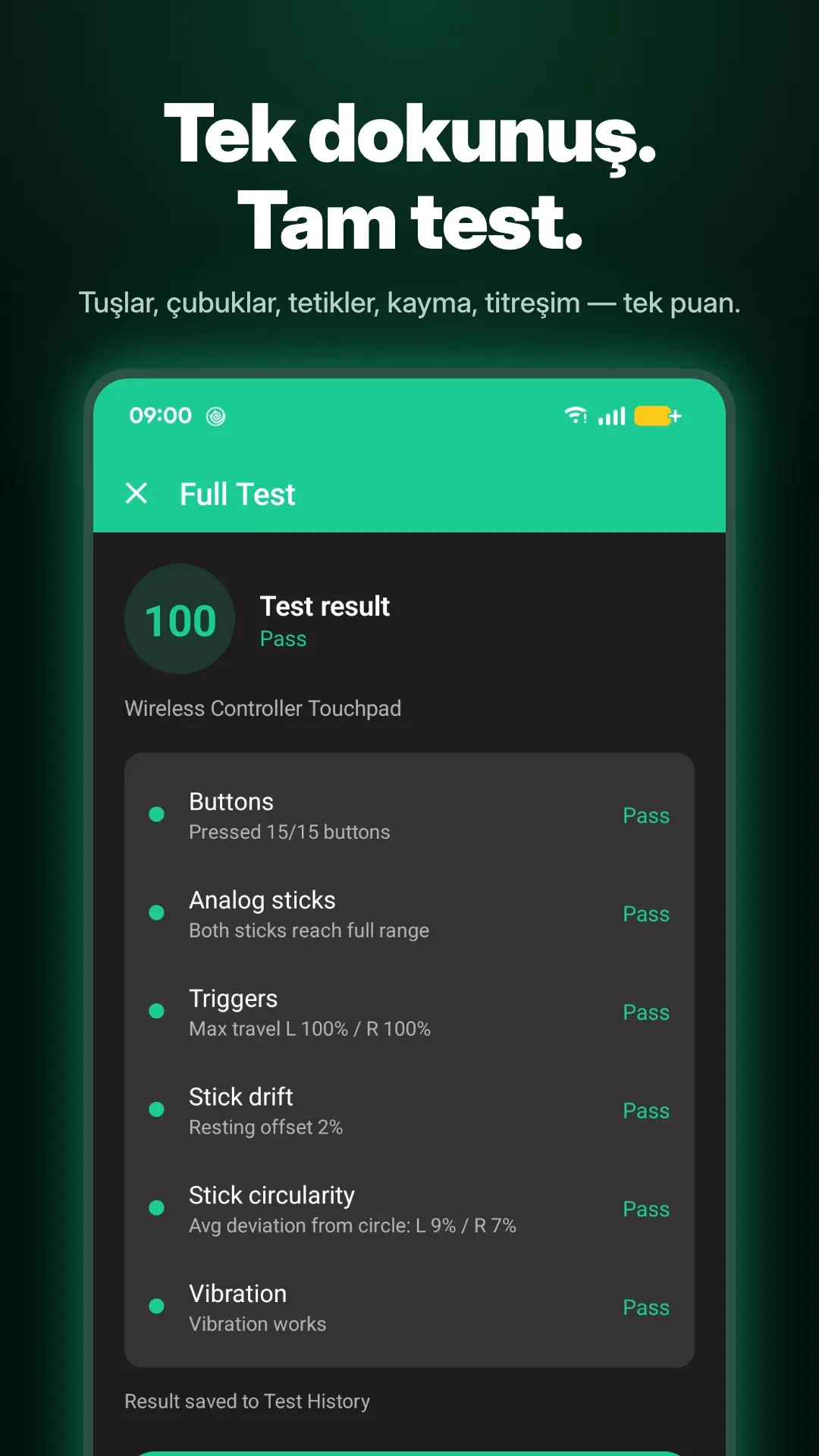 Gamepad Tester Pro ekran görüntüsü 1