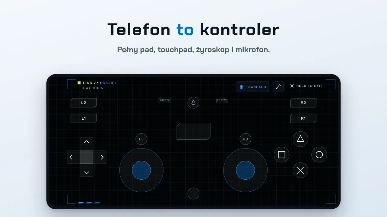Relaypad, zrzut ekranu 1