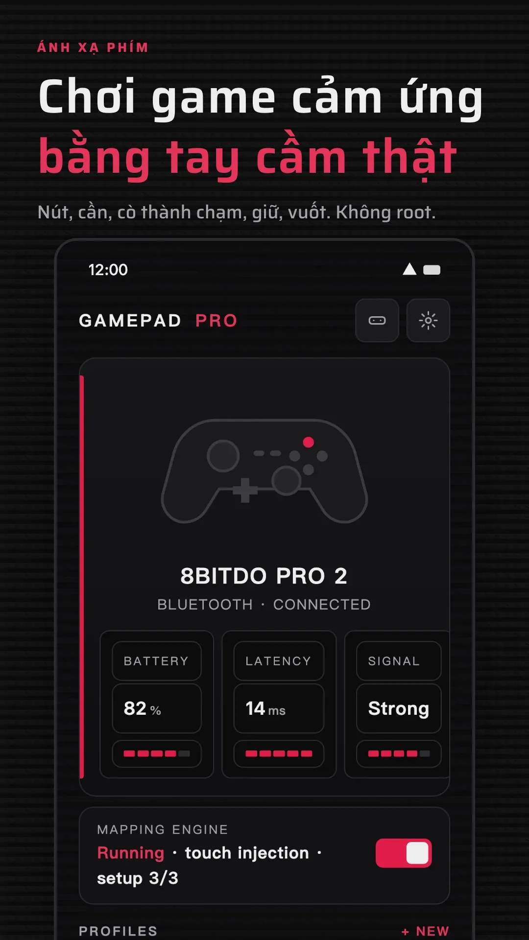 Ảnh chụp màn hình Gamepad Pro 1
