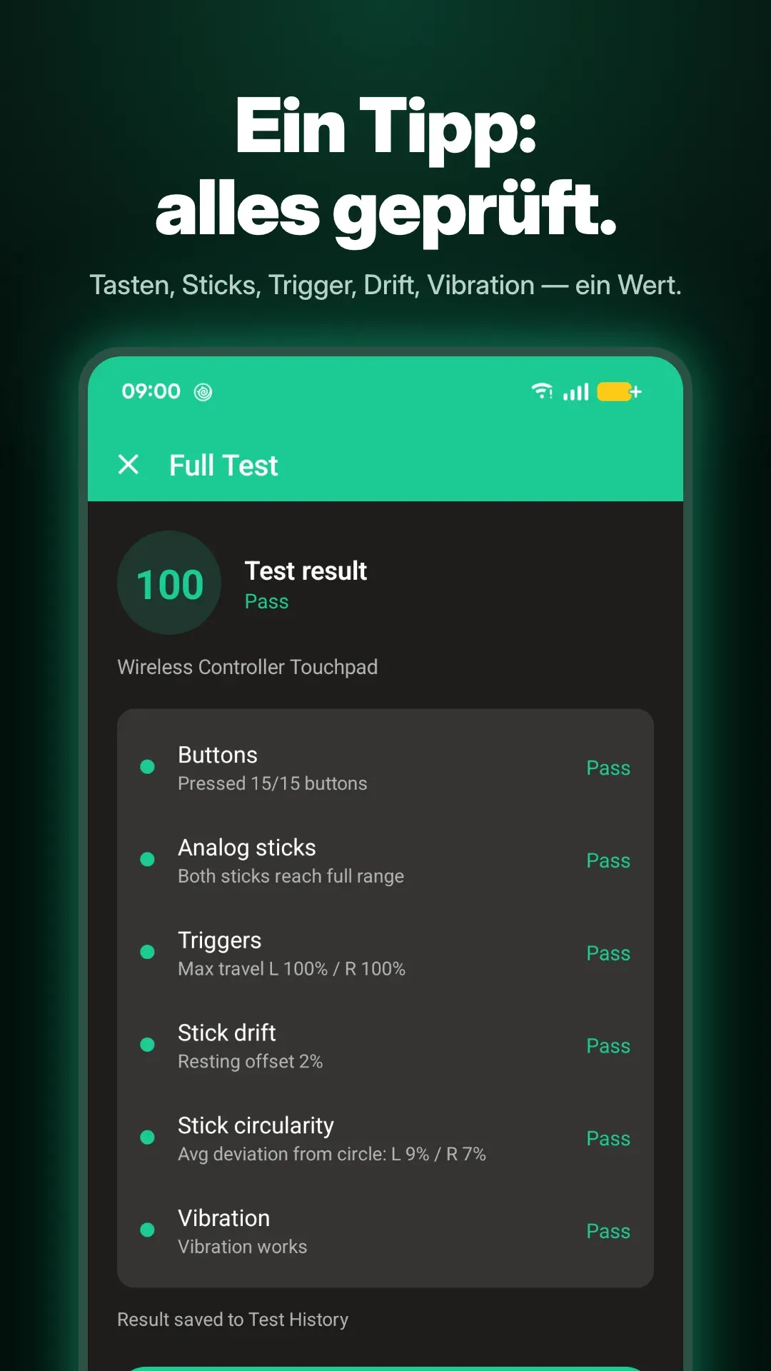 Gamepad Tester Pro Screenshot 1