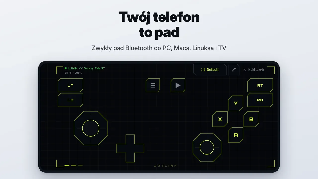 JoyLink, zrzut ekranu 1