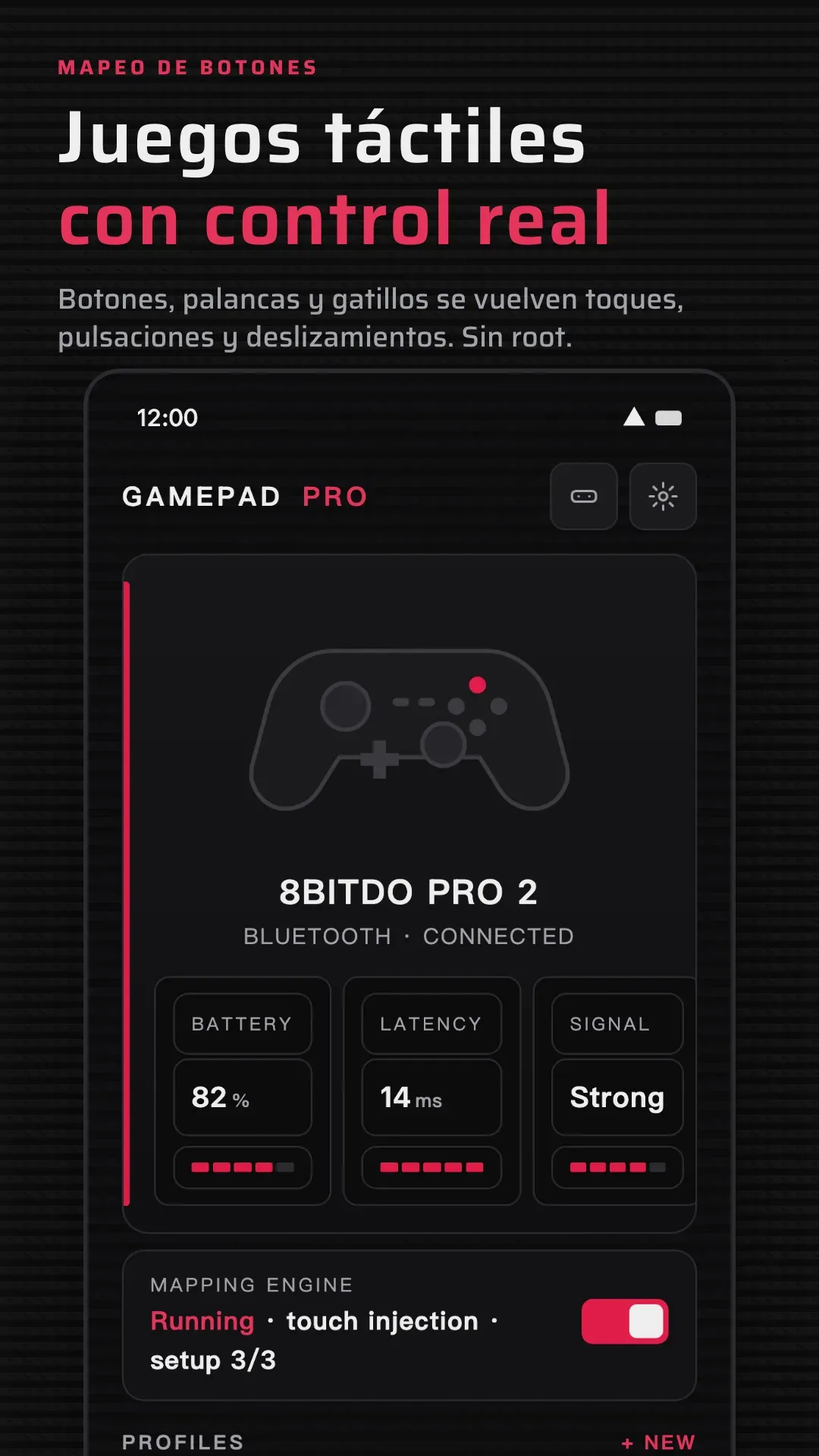 Captura de pantalla 1 de Gamepad Pro