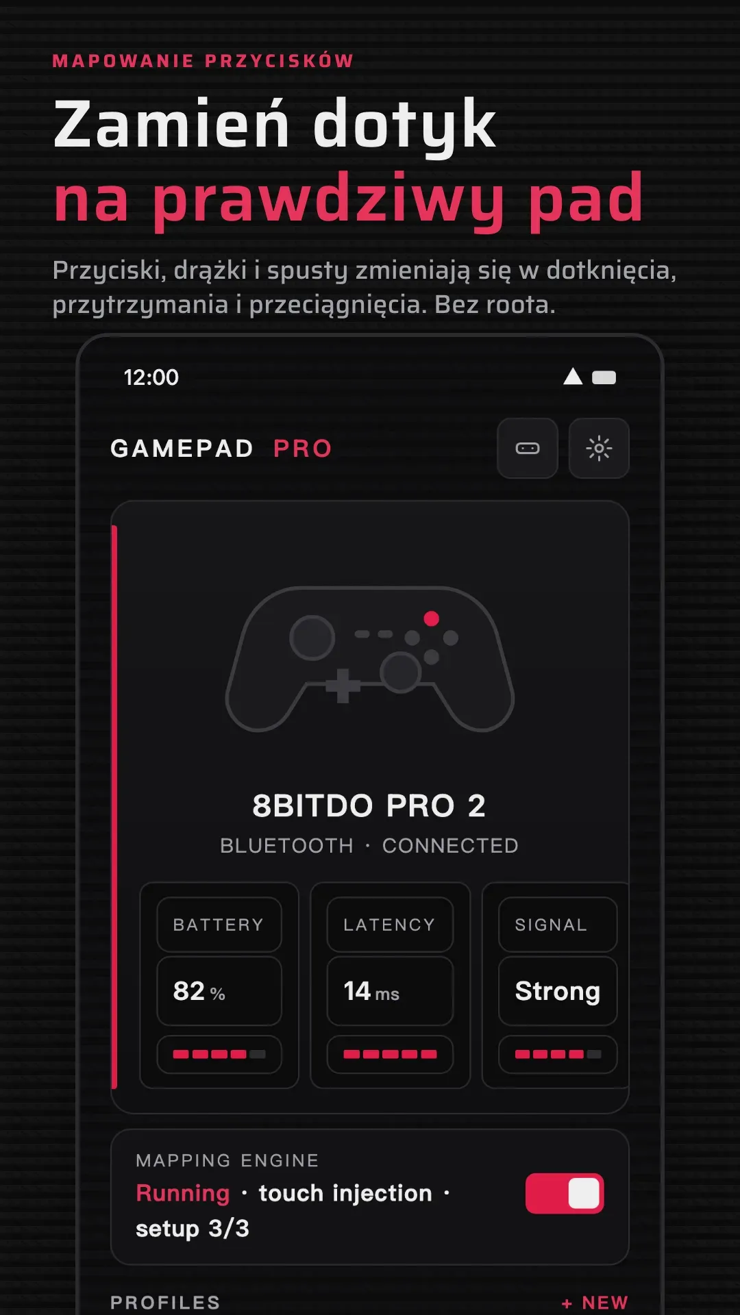 Gamepad Pro, zrzut ekranu 1