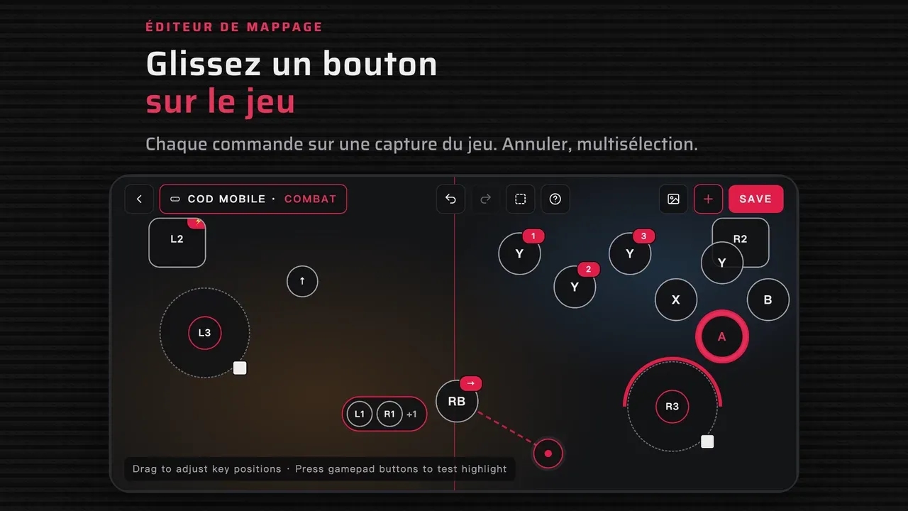 Capture d'écran 2 de Gamepad Pro