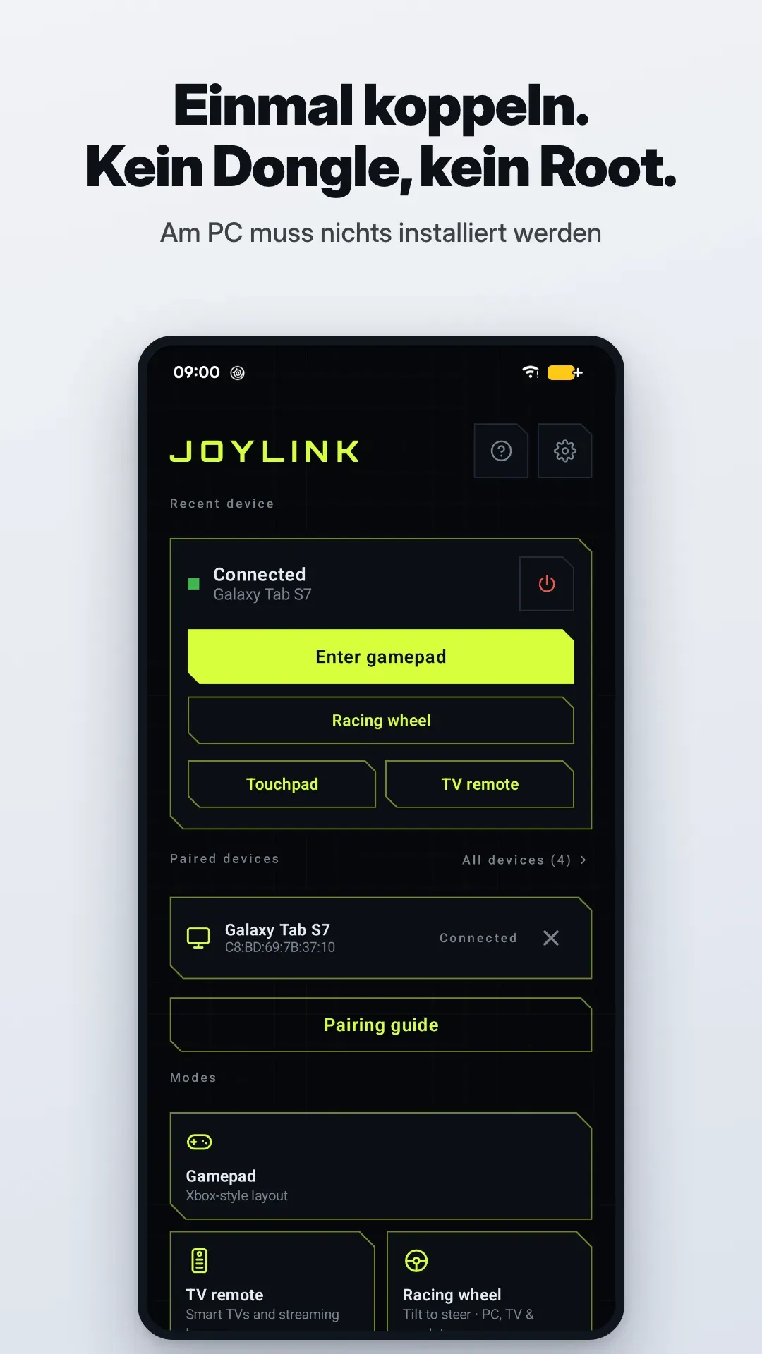 JoyLink Screenshot 2