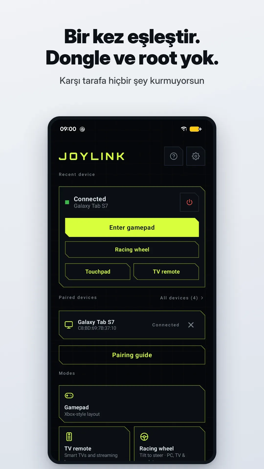 JoyLink ekran görüntüsü 2