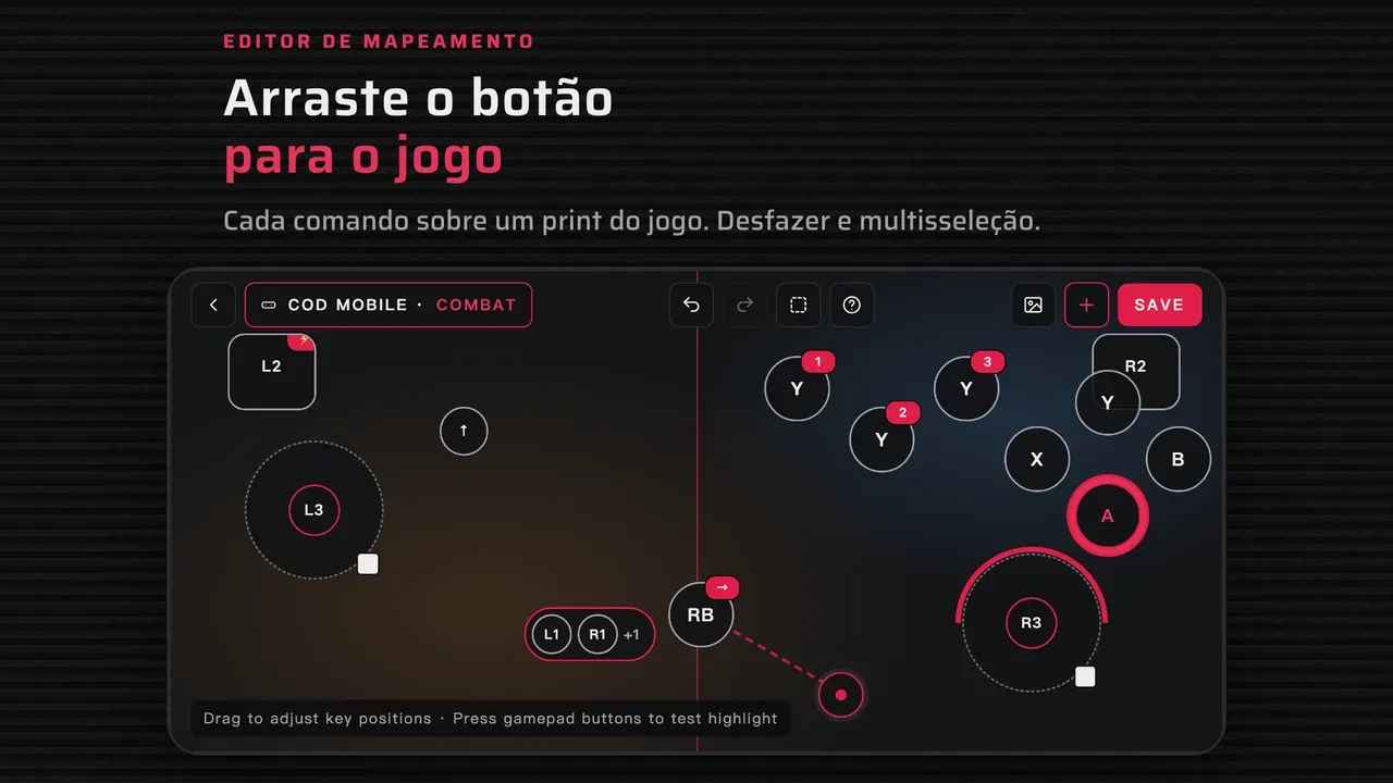 Captura de tela 2 do Gamepad Pro