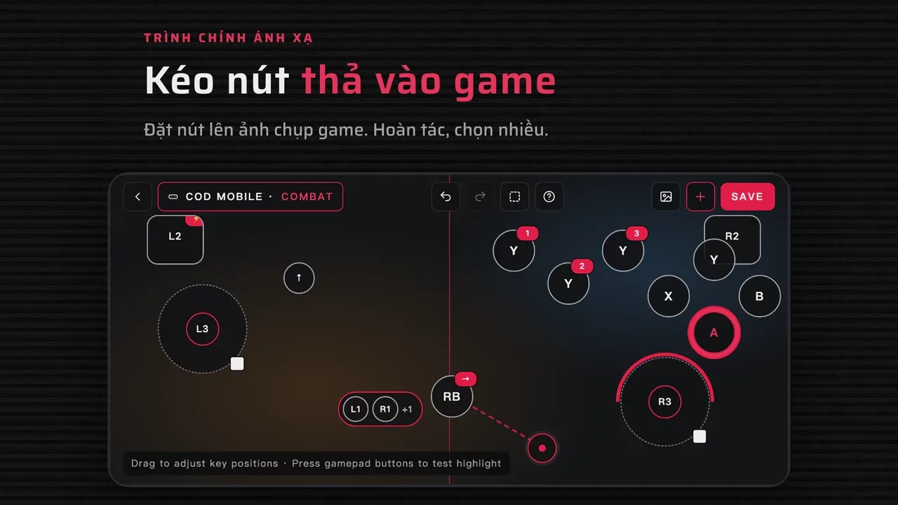 Ảnh chụp màn hình Gamepad Pro 2