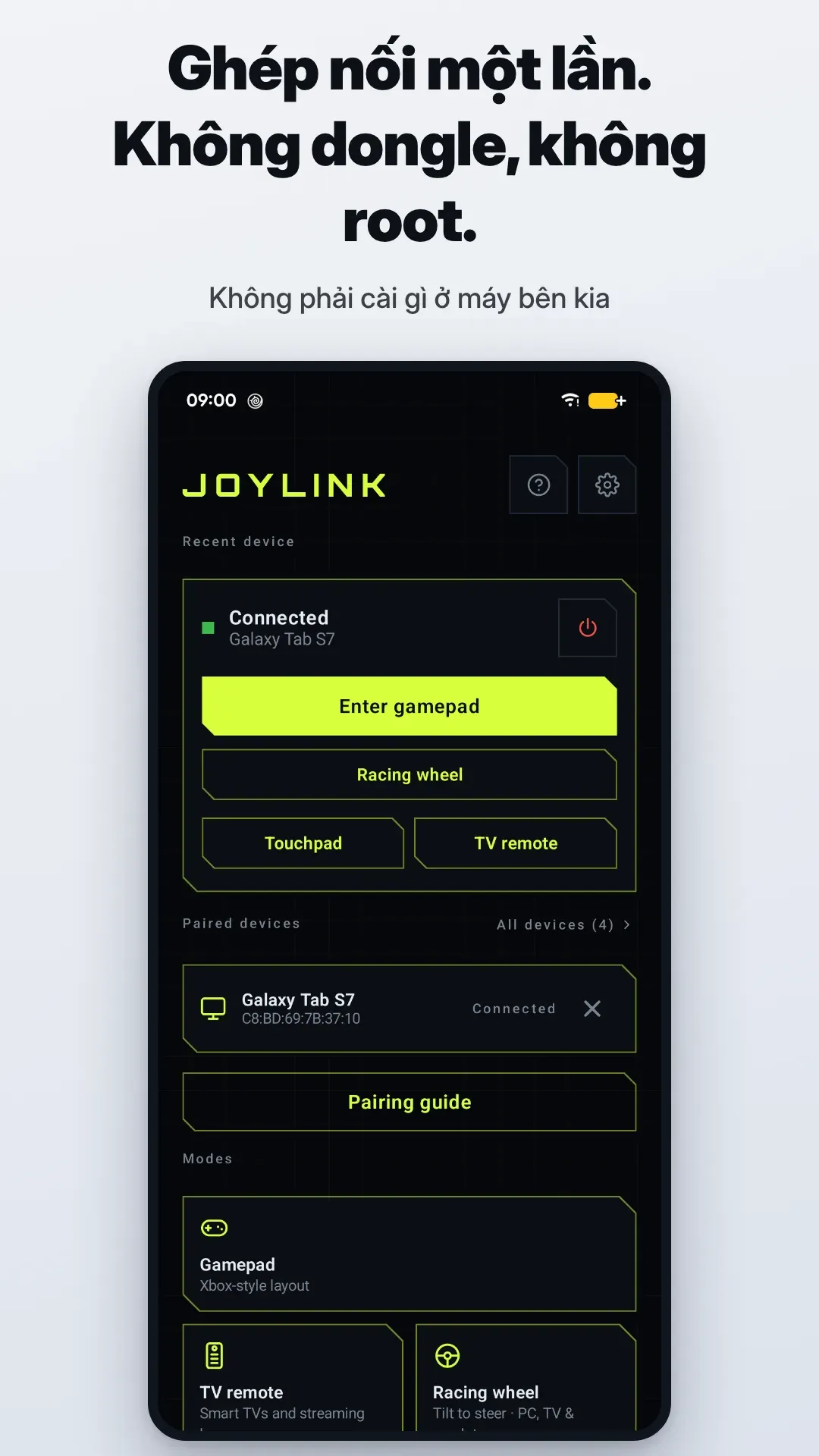 Ảnh chụp màn hình JoyLink 2