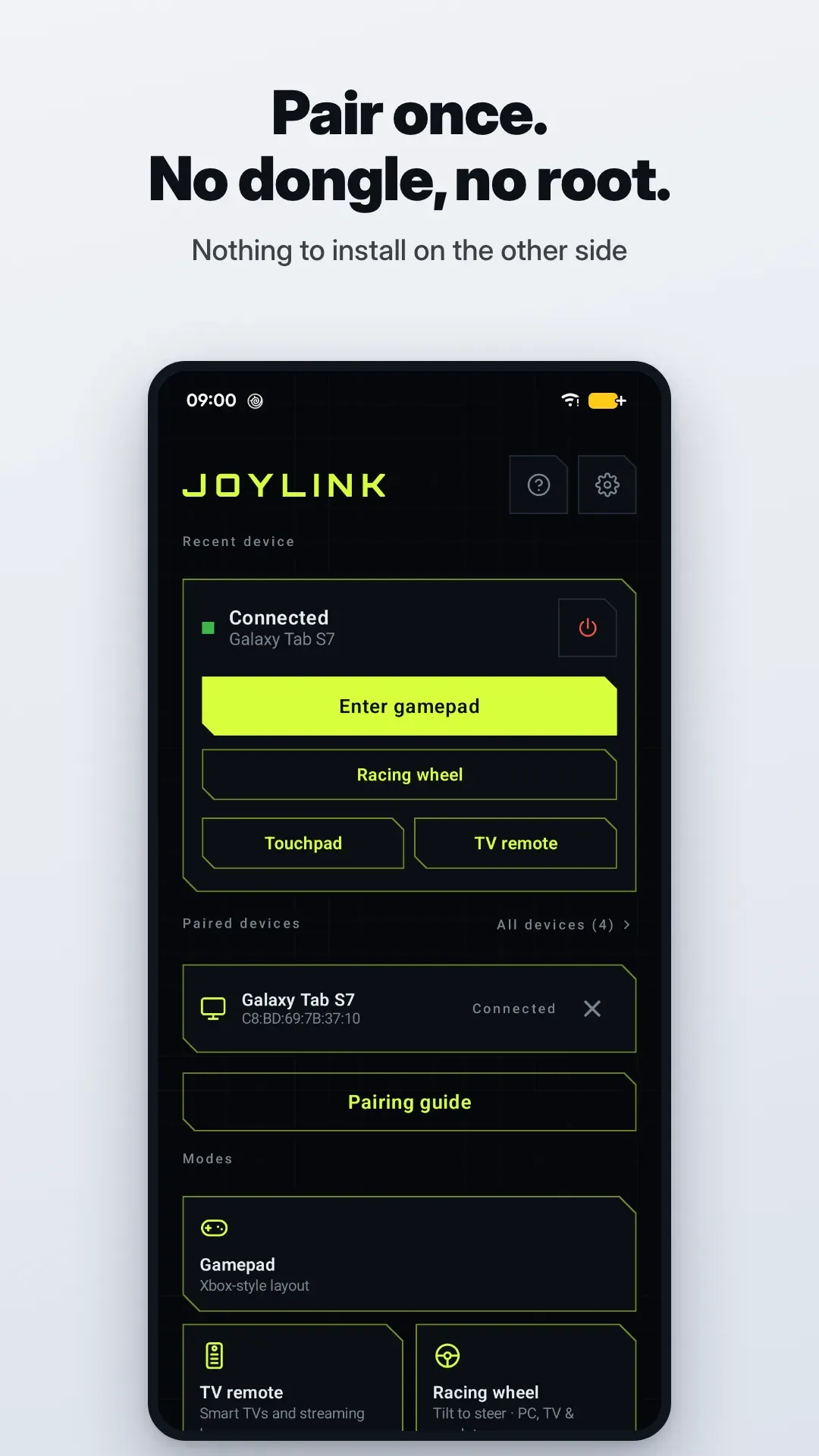 JoyLink screenshot 2