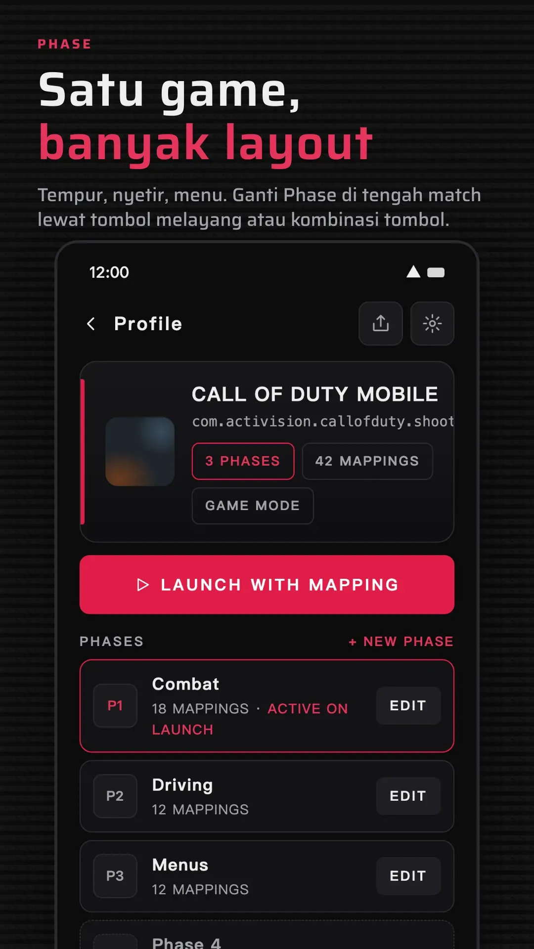 Tangkapan layar Gamepad Pro 3