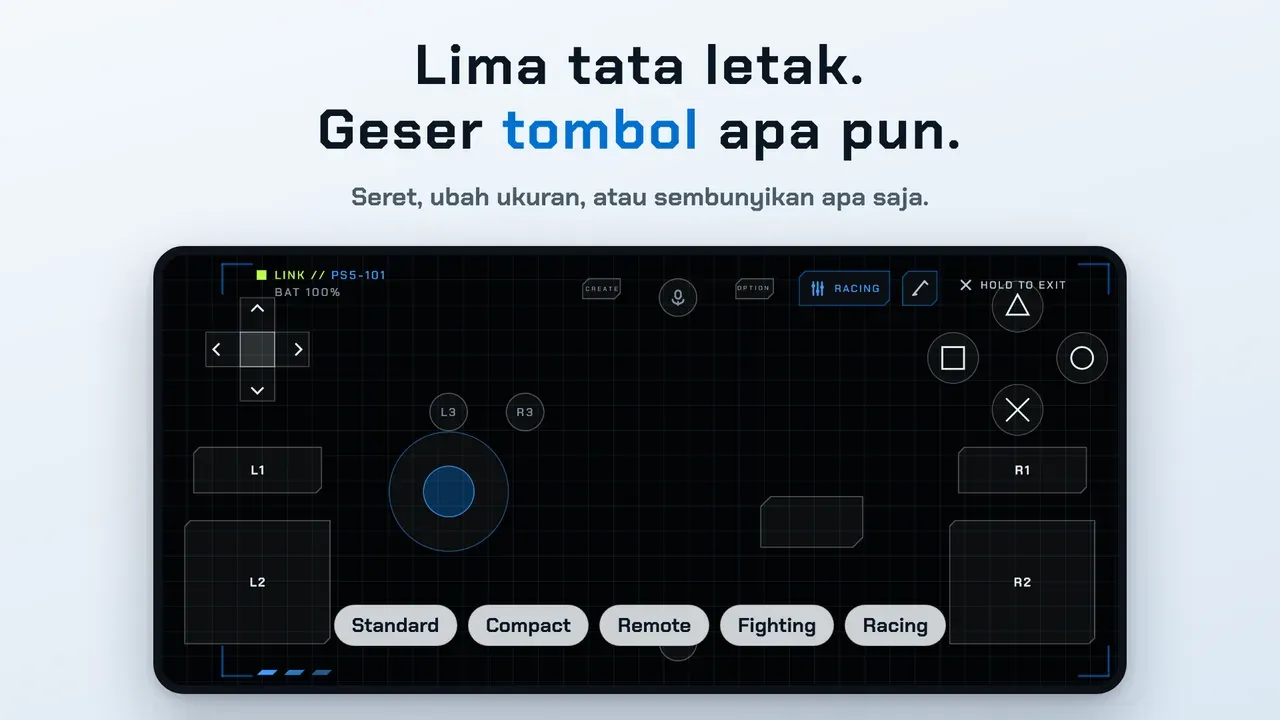 Tangkapan layar Relaypad 3
