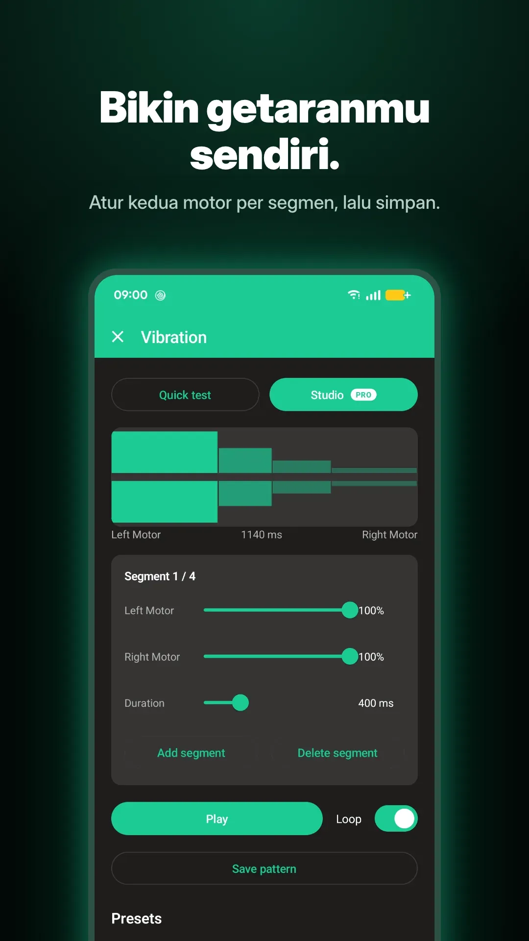 Tangkapan layar Gamepad Tester Pro 4