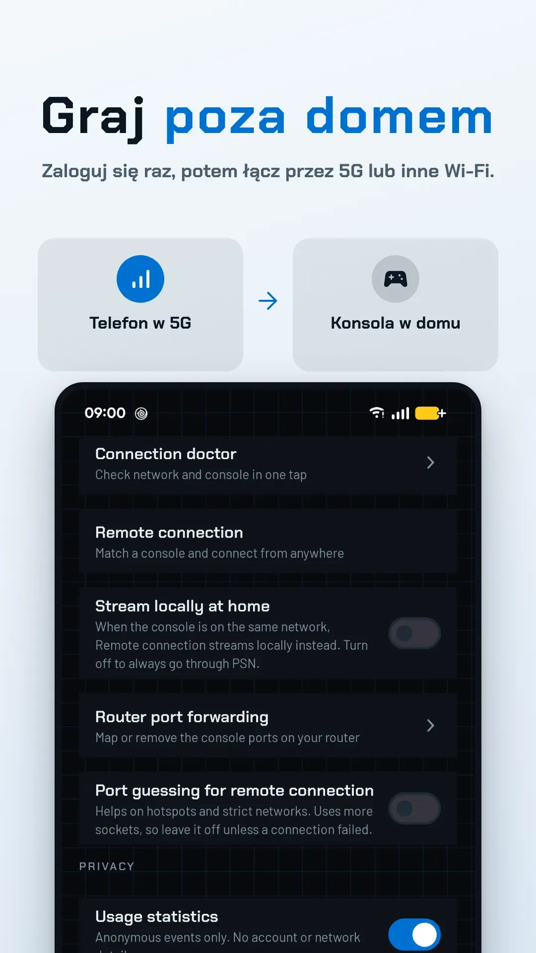 Relaypad, zrzut ekranu 4