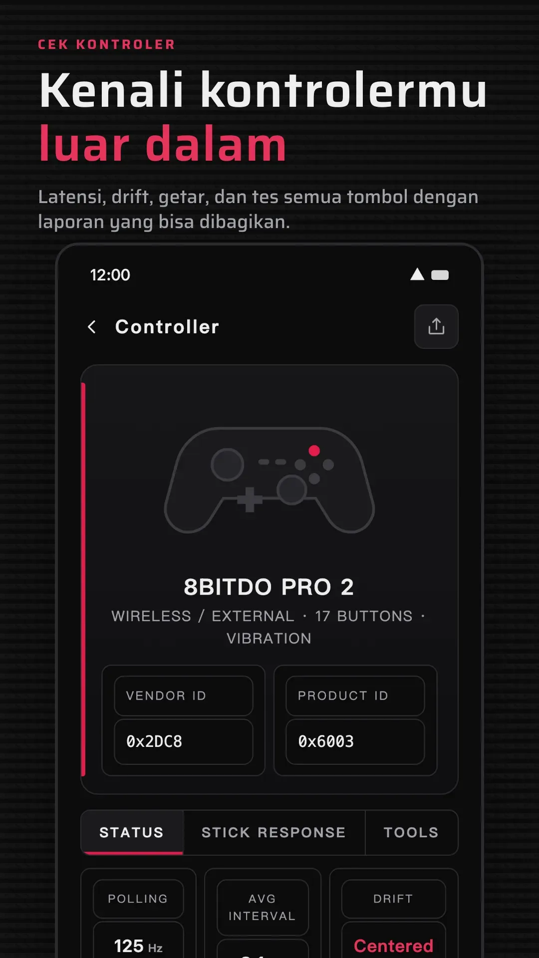 Tangkapan layar Gamepad Pro 5