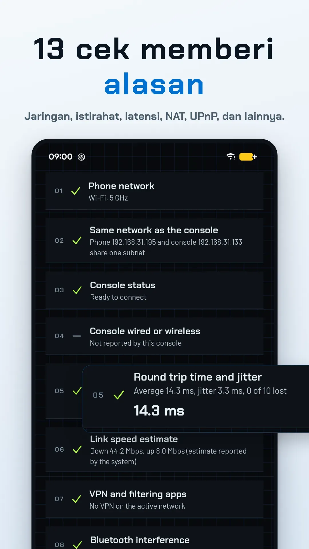 Tangkapan layar Relaypad 5