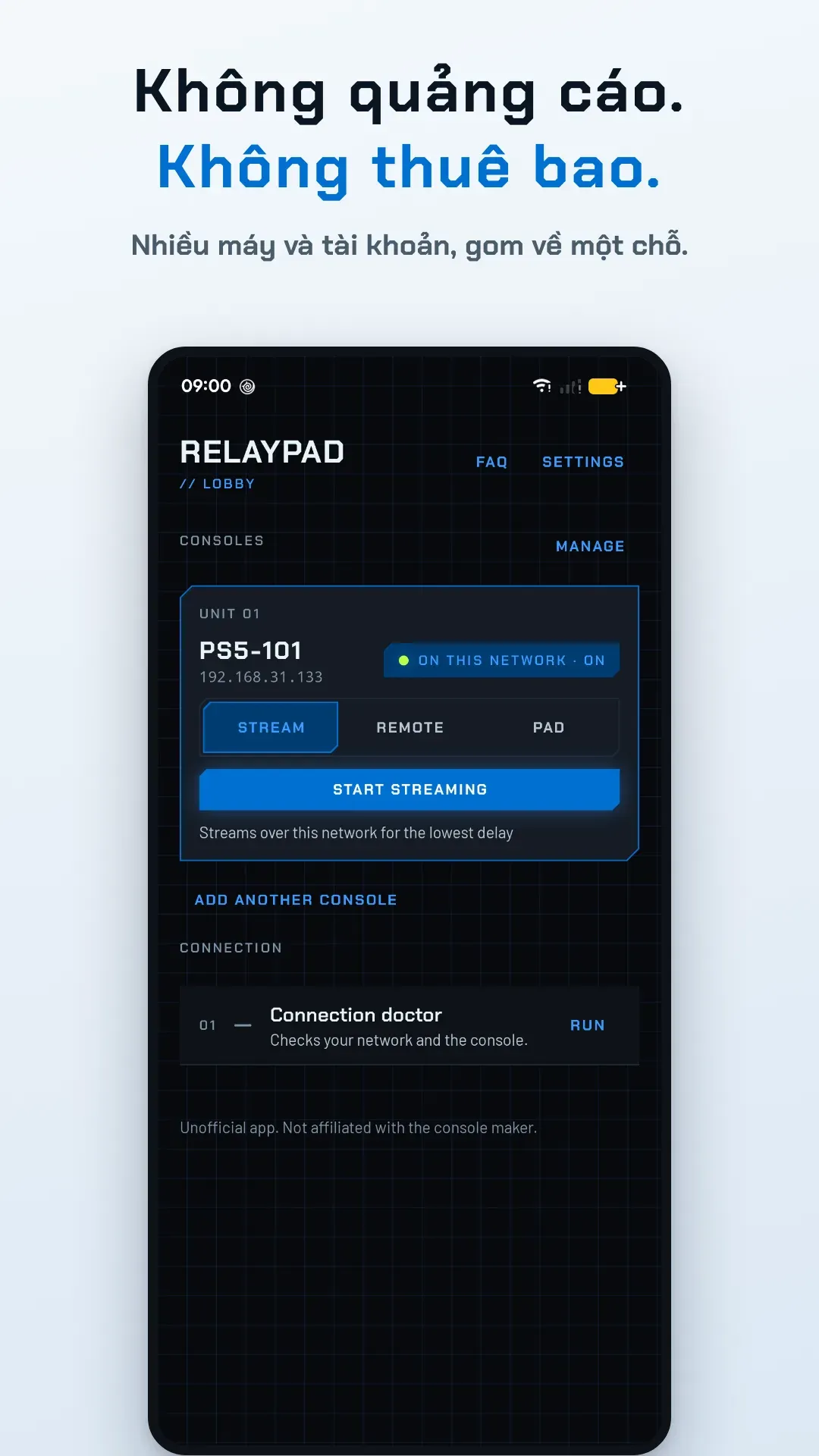 Ảnh chụp màn hình Relaypad 8